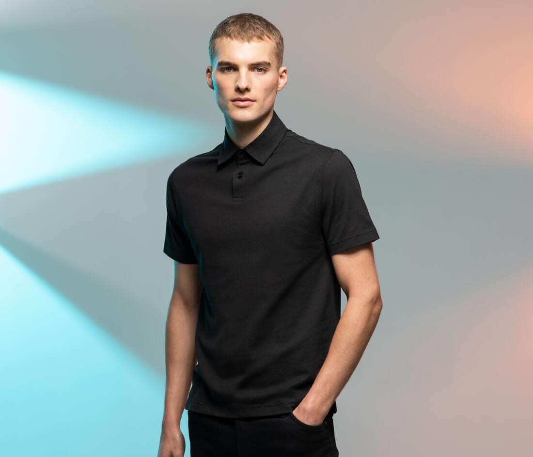 SKINNIFIT MEN STRETCH POLO MEN bedrukken met eigen logo