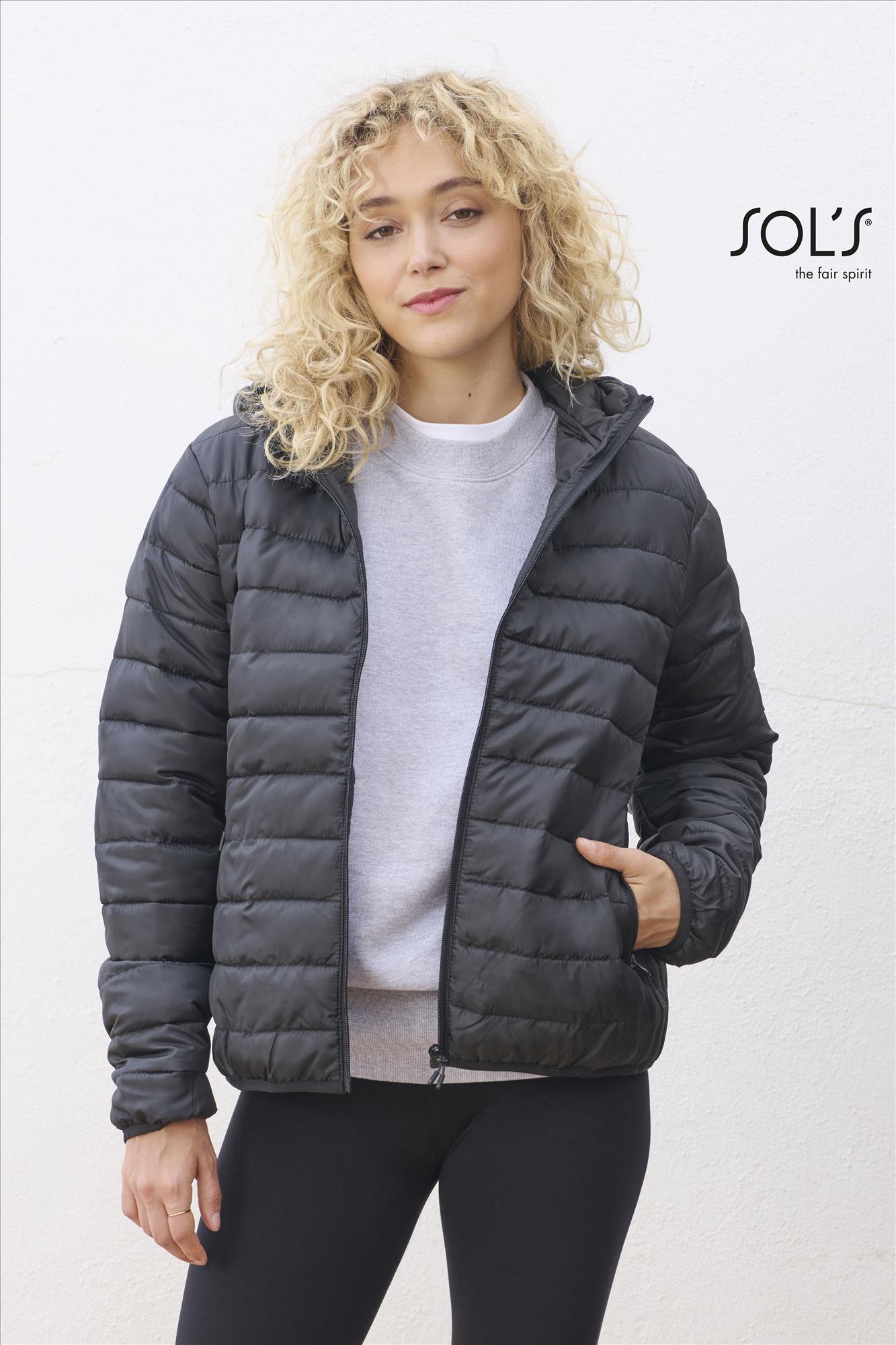 SOL'S SOL'S Stream Hooded Women bedrukken met eigen logo