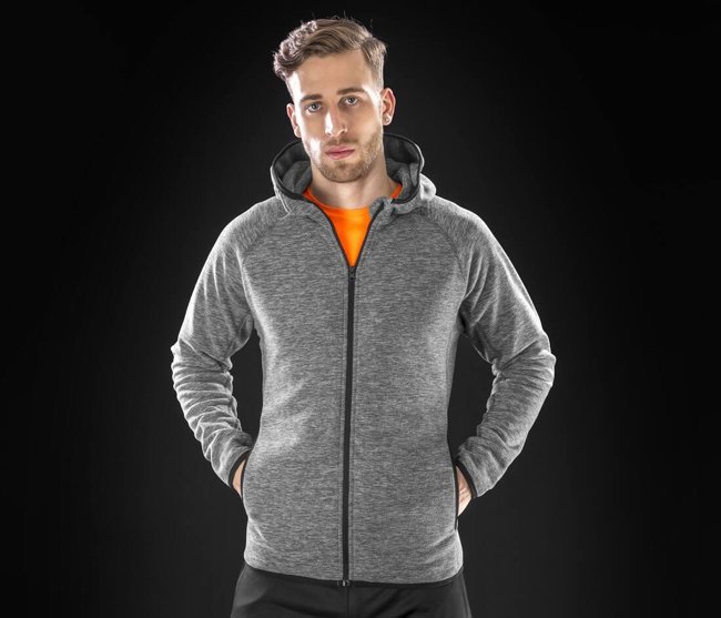 MENS MICROFLEECE HOODI SPIRO SP245M