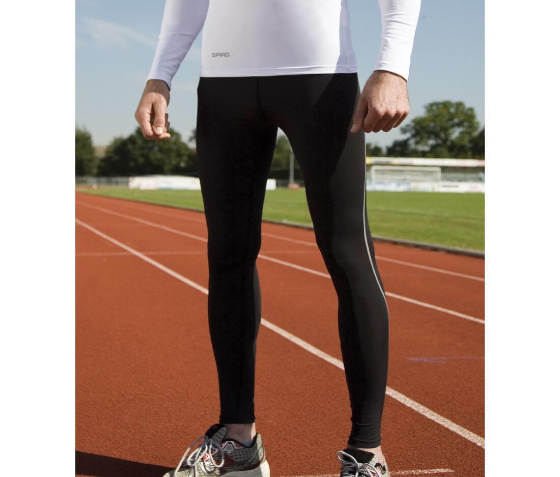SPIRO MENS BODYFIT BASE LAYER LEGGINGS bedrukken met eigen logo