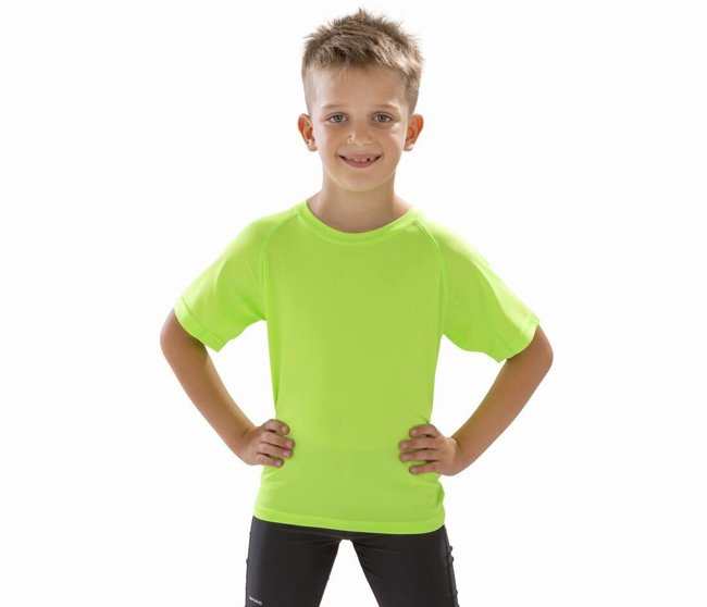 JUNIOR PERFORMANCE AIRCOOL TEE SPIRO SP287J