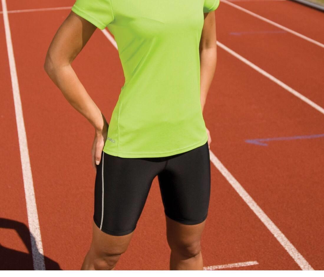 SPIRO WOMENS BODYFIT BASE LAYER SHORTS bedrukken met eigen logo