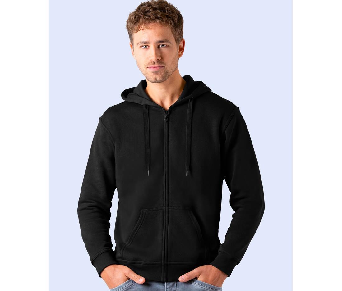 STARWORLD ZIP THROUGH HOODED bedrukken met eigen logo