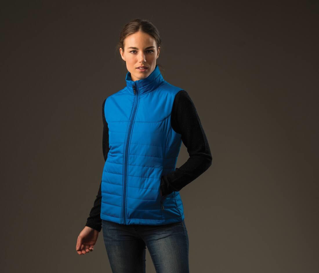 STORMTECH W'S NAUTILUS QUILTED VEST bedrukken met eigen logo