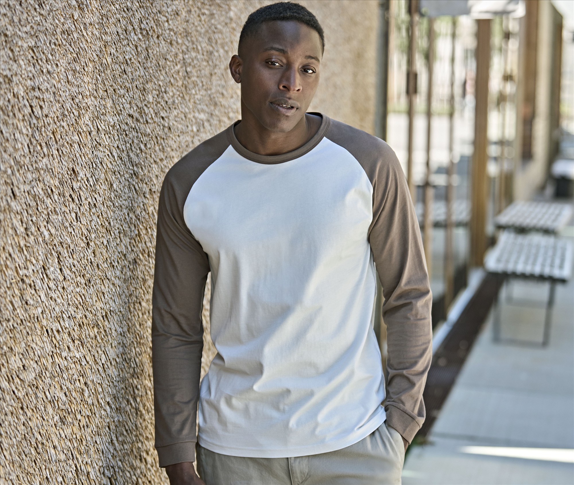 TEE JAYS UNLABELED BASEBALL TEE bedrukken met eigen logo