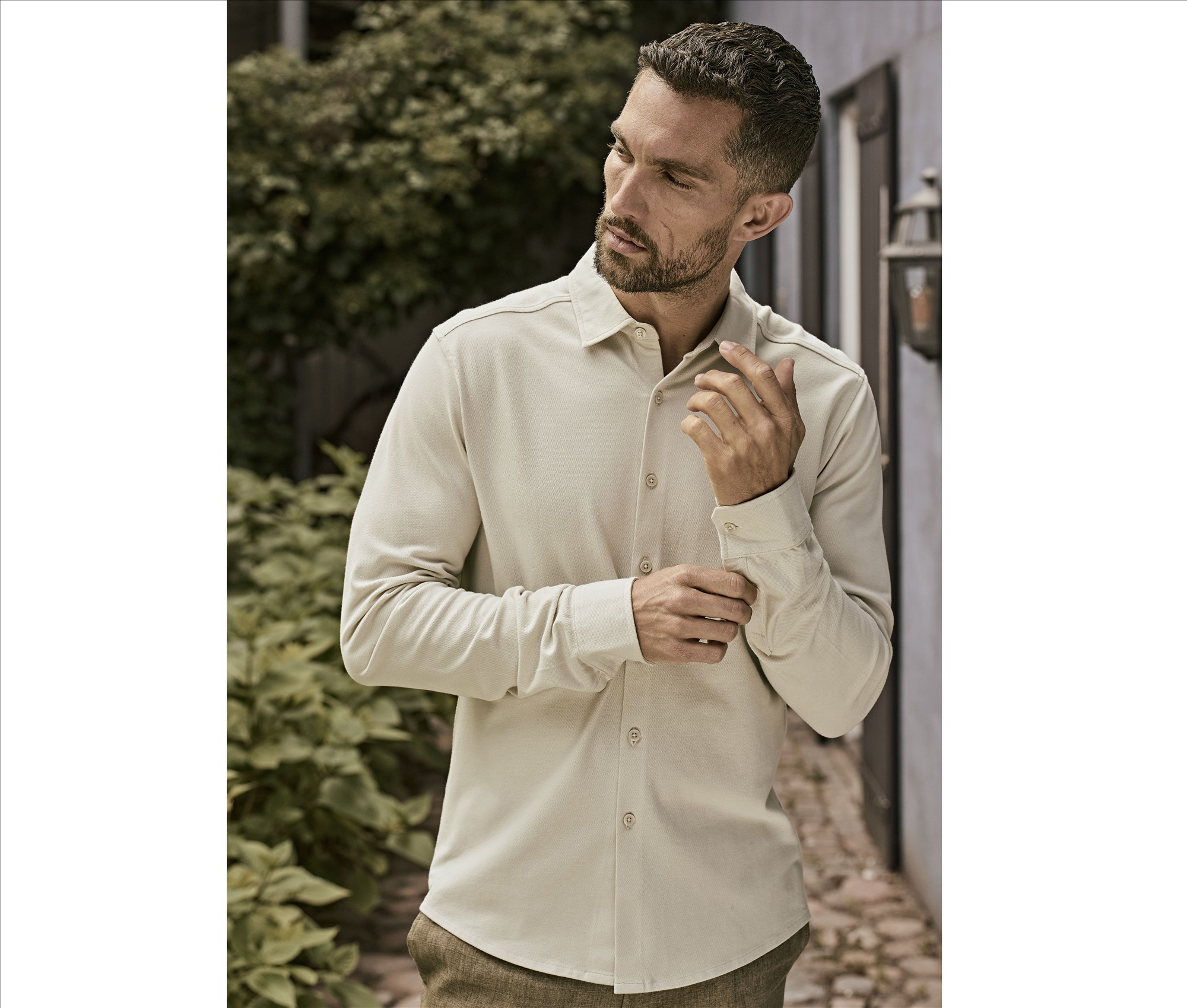 TEE JAYS LUXURY STRETCH SHIRT bedrukken met eigen logo