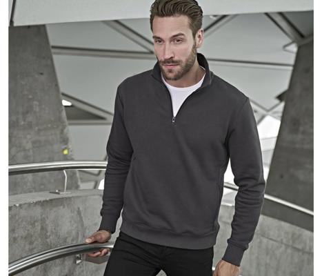 HALF ZIP SWEATSHIRT TEE JAYS TJ5438