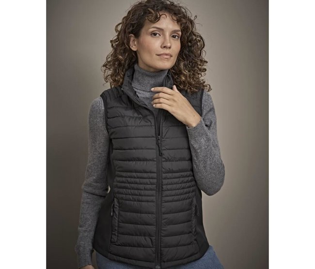 WOMENS CROSSOVER BODYWARMER TEE JAYS TJ9625