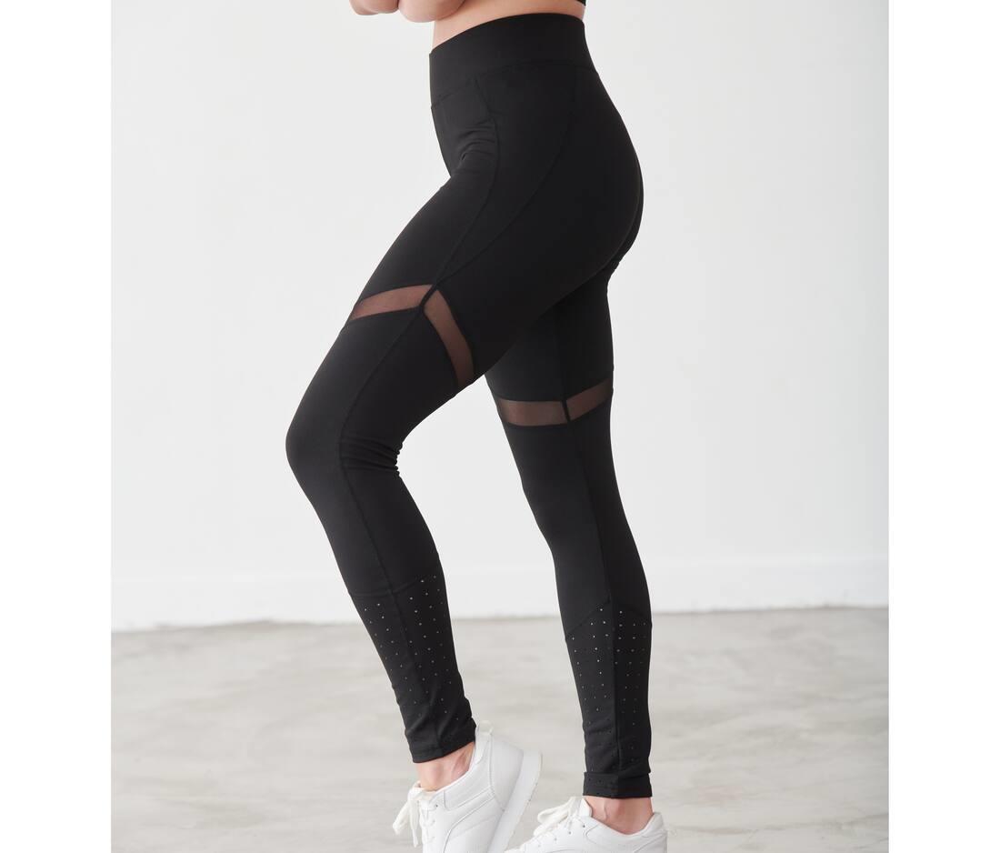 TOMBO LADIES' PANELLED LEGGINGS bedrukken met eigen logo