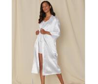 LADIES SATIN ROBE TOWEL CITY TC054