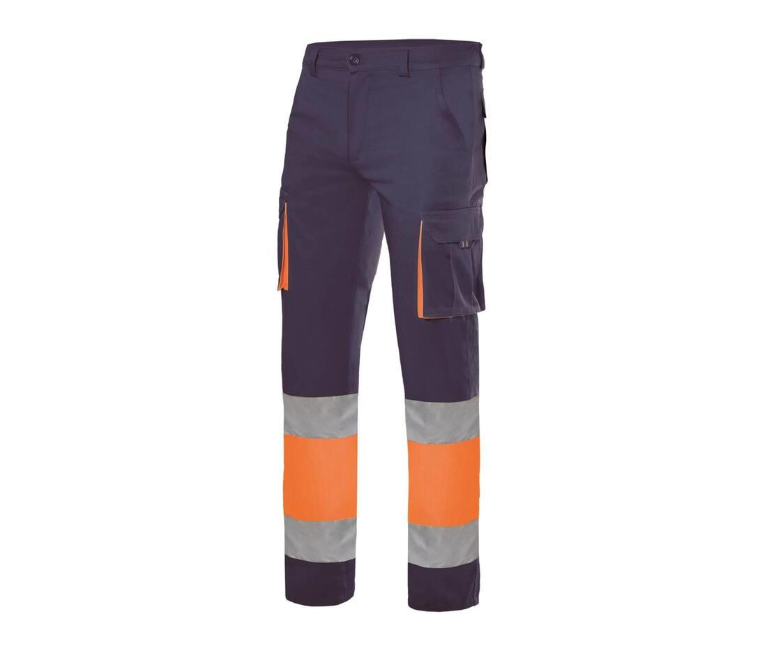 TWO-TONE HIGH VISIBILITY MULTI-POCKET STRETCH TROUSERS — afbeelding 2