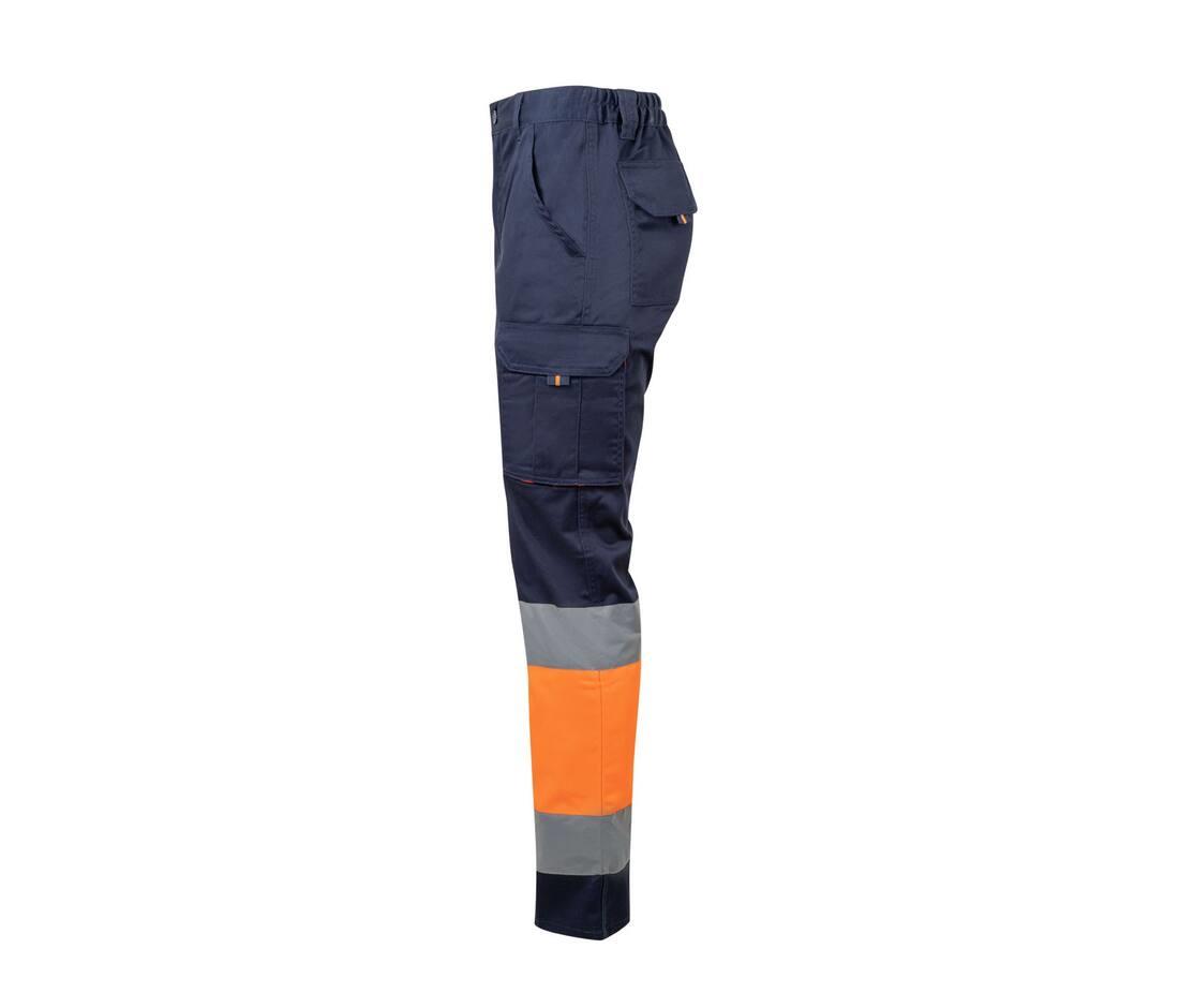 TWO-TONE HIGH VISIBILITY MULTI-POCKET STRETCH TROUSERS — afbeelding 3