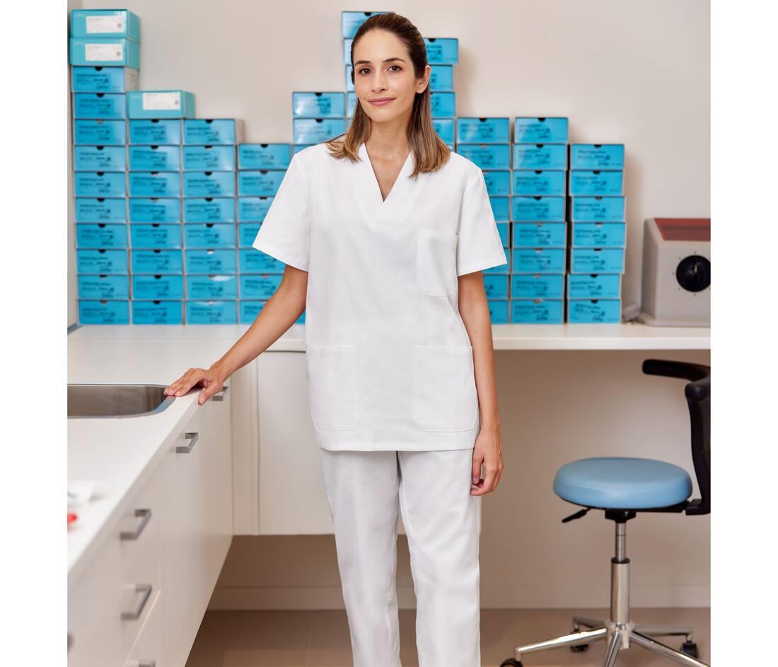 VELILLA SHORT-SLEEVE COTTON SHIRT bedrukken met eigen logo