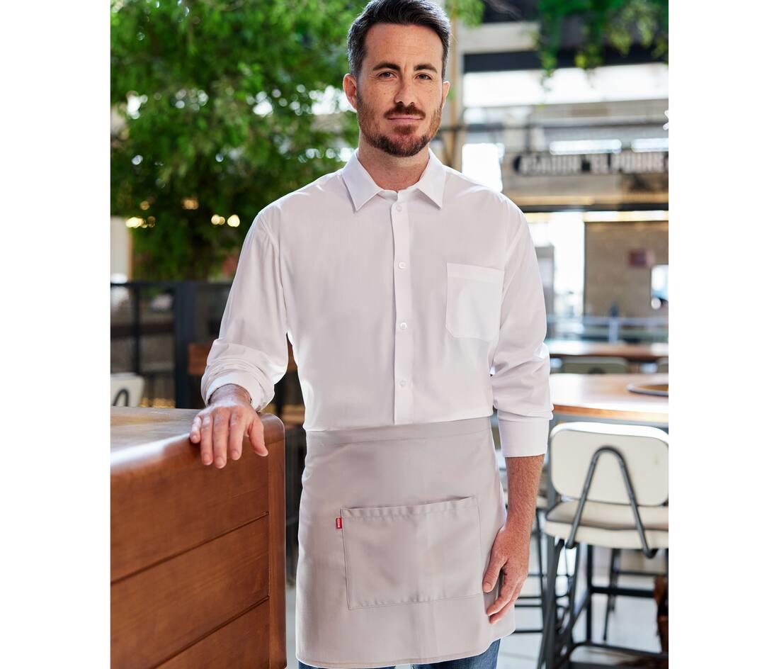 VELILLA SHORT APRON WITH POCKET bedrukken met eigen logo