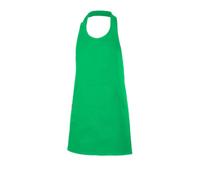 SHORT BUTTONED BIB APRON VELILLA V4212