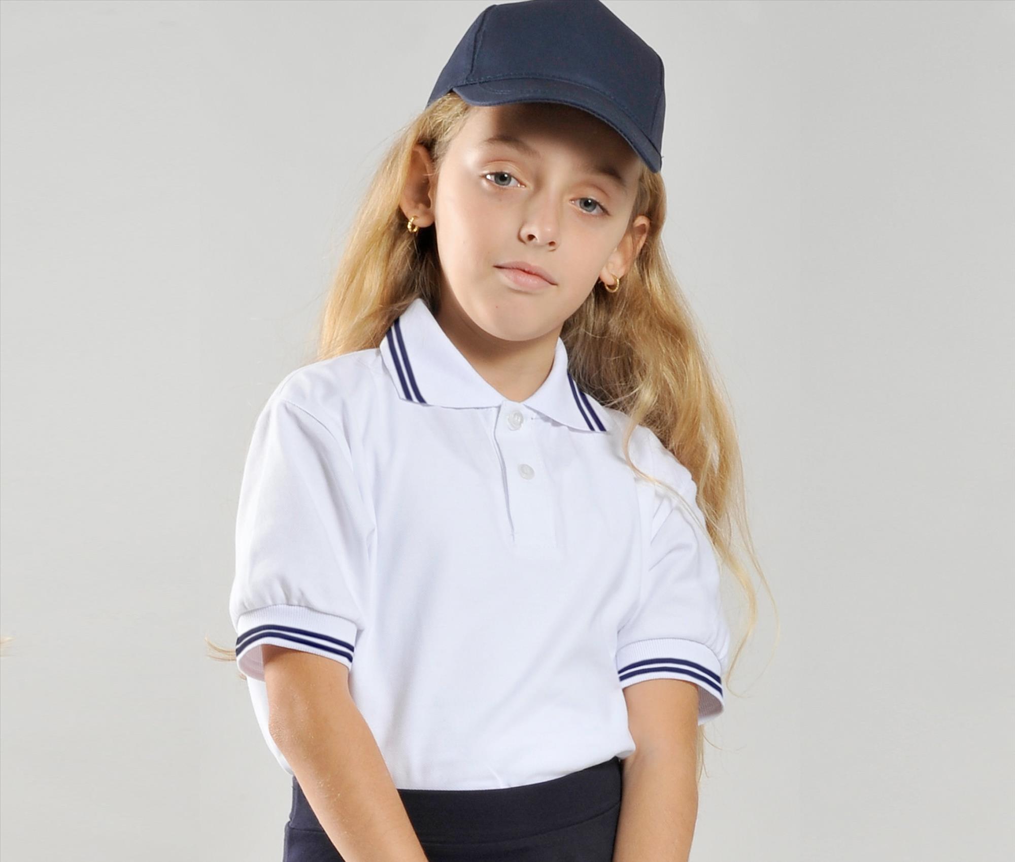 VESTI KIDS’ SHORT SLEEVE PIQUÉ POLO SHIRT bedrukken met eigen logo