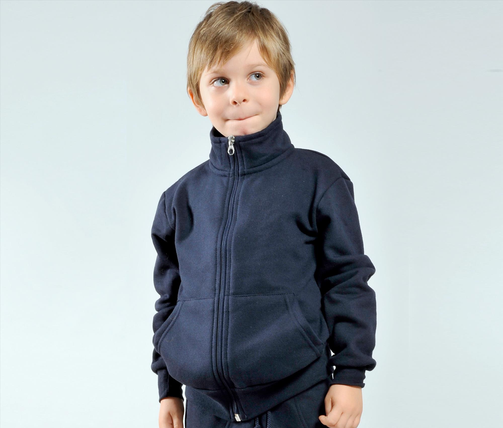 VESTI KIDS ZIP SWEAT JACKET bedrukken met eigen logo