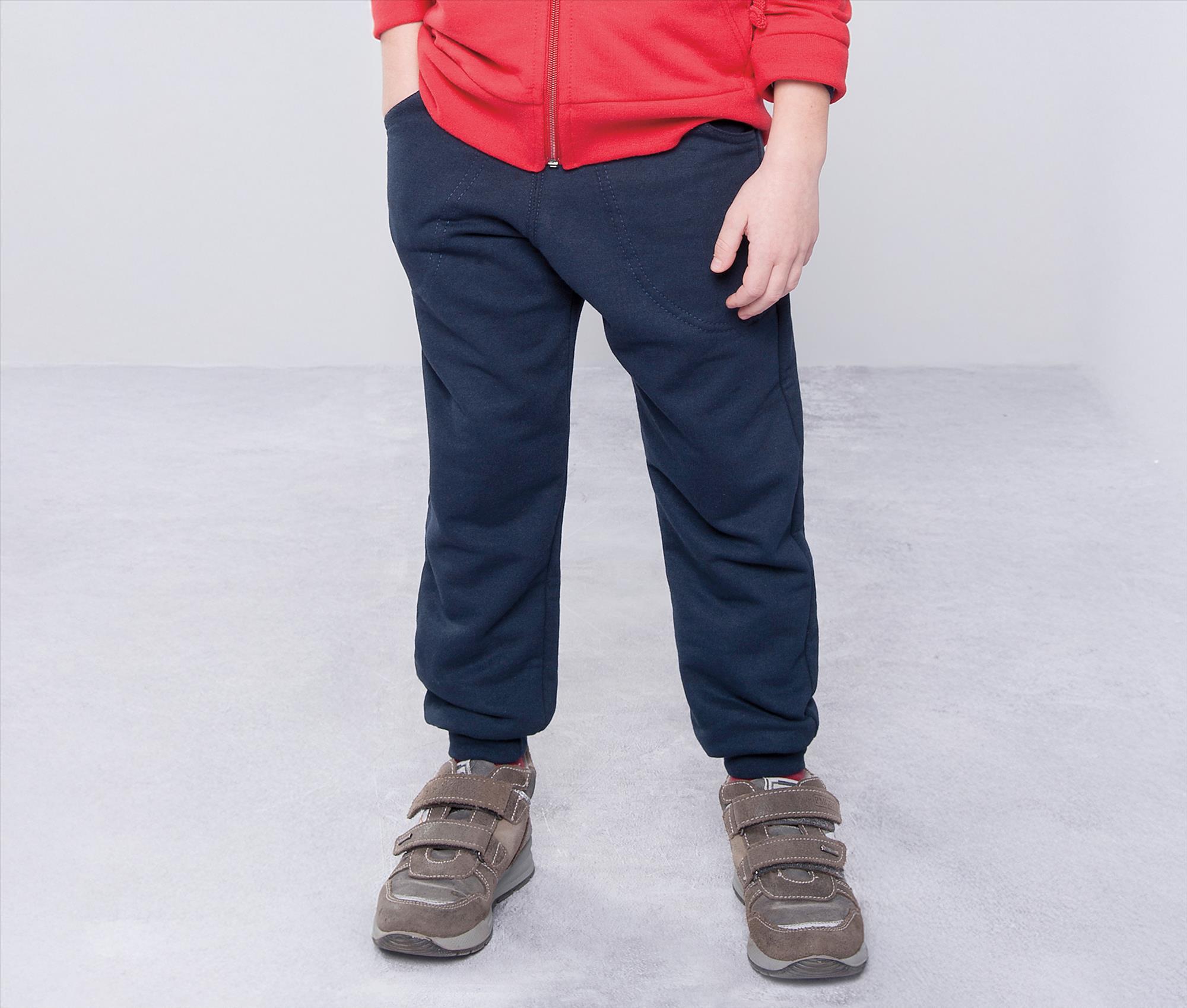 VESTI KIDS ELASTICATED RIB CUFF PANTS bedrukken met eigen logo