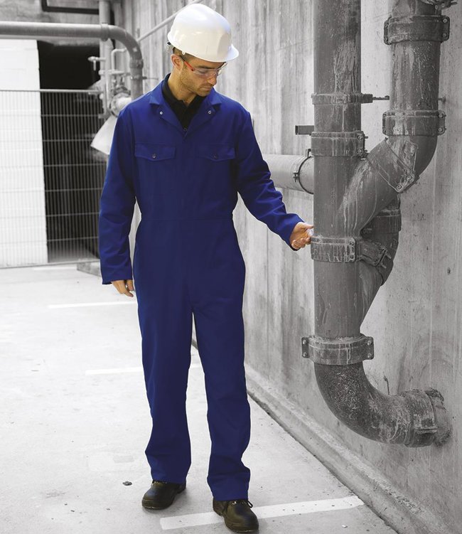 Stud Front Coverall Warrior DV002
