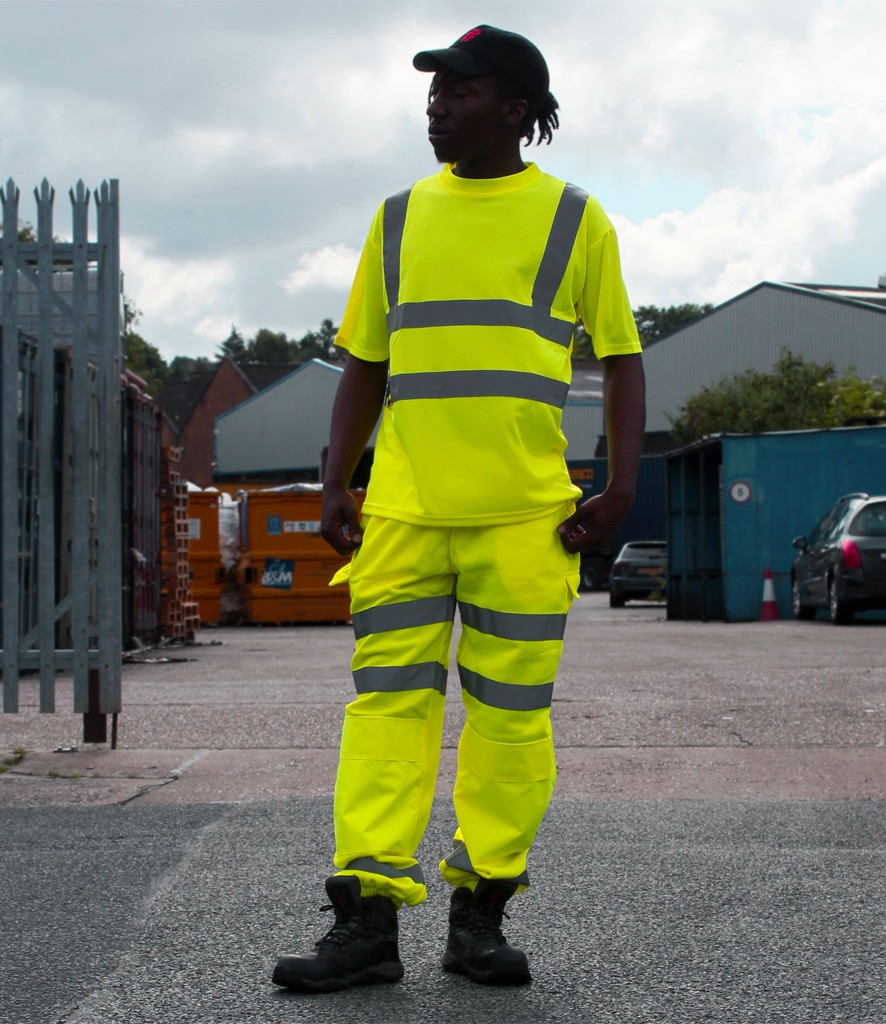 Warrior Hi-Vis T-Shirt bedrukken met eigen logo