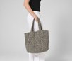 LEOPARD PRINT CANVAS SHOPPER WESTFORD MILL WM335