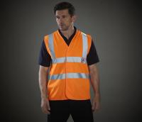 HI-VIS FLAME RETARDANT SLEEVELESS WAISTCOAT YOKO YK100R