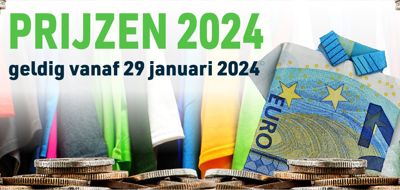 Your new price list from January 29, 2024